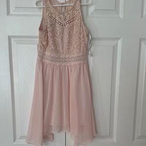 BCX Blush Lace Kids Dress